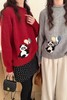 LNNNS 新年红趣味熊猫图案休闲羊毛毛衣 21882 商品缩略图6