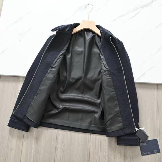 谱拉达25ss冬季新款男士翻领羊毛休闲夹克外套 商品图4