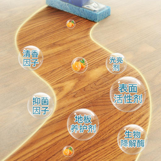 "美穗吉家 速干除菌 地板清洁剂500g" 商品图1