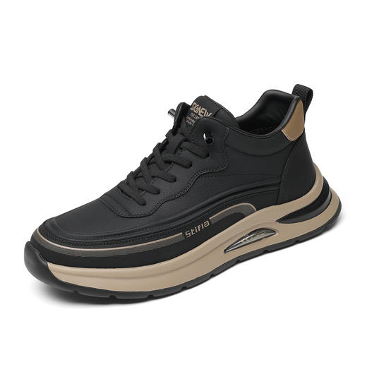 信诺男鞋软底舒适运动鞋加绒保暖棉鞋中老年休闲皮鞋2025冬季新款N5M063-238D 商品图3