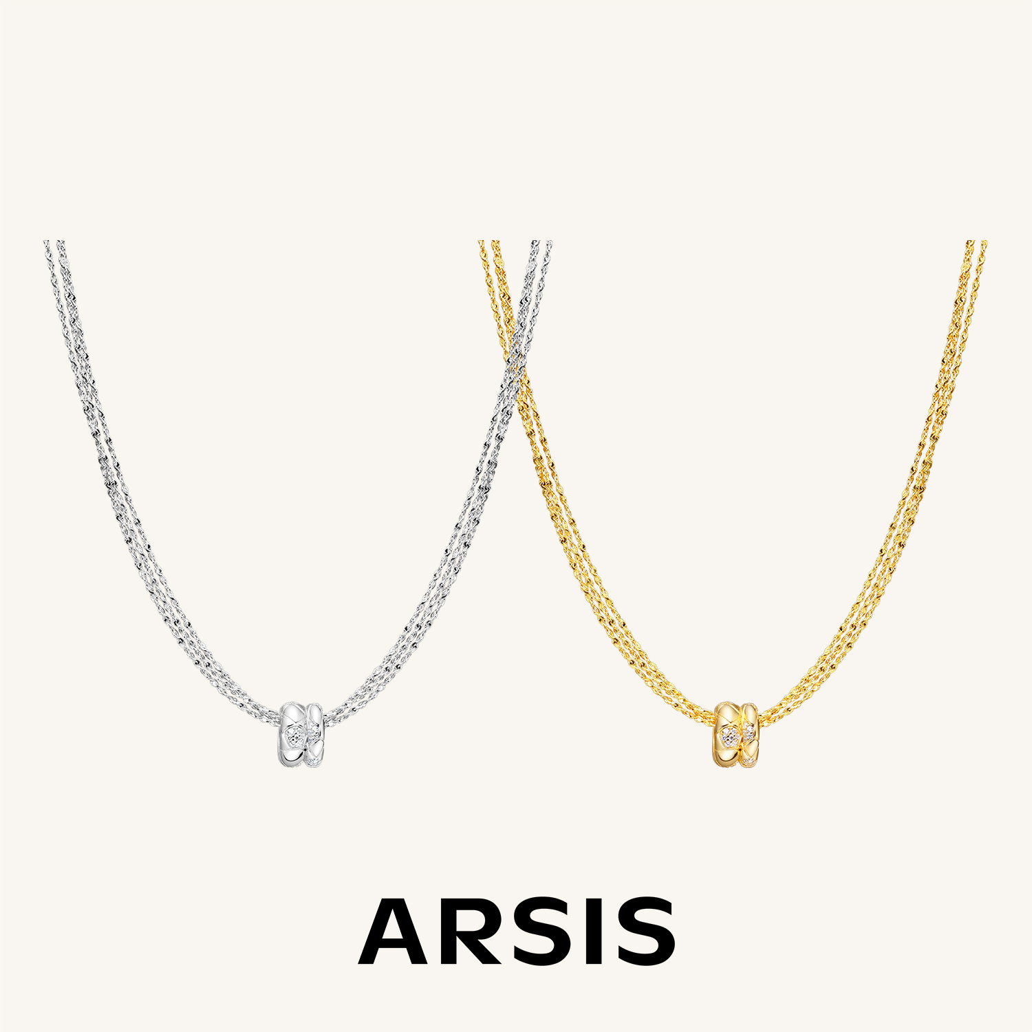 ARSIS｜新年系列 时来运转两戴项链