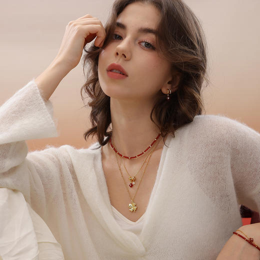 ARSIS丨 幸运符号系列 鸿运四叶草项链 商品图4