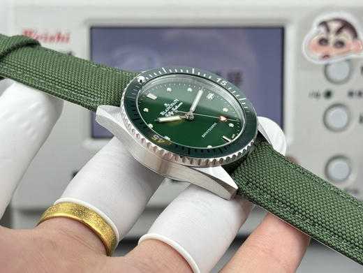 Noob official➕宝珀-38mm五十寻5100-1130系列   [官方尺寸38mm]  高科技缎面陶瓷光泽亮丽、高硬度、不变色、不沾污、不易磨损。【表壳】牙圈对版，立体感强，永不退色❕❕❕ 商品图5
