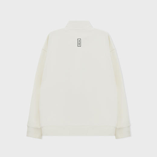 【新品上新】HX 冬季中领半开胸卫衣S106540136101 商品图1