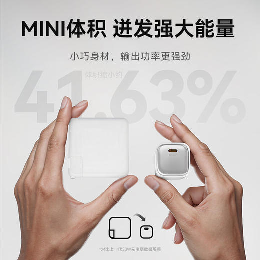 Recci锐思45W氮化镓充电器套装快充自带线type-c to type-c适用苹果17 商品图0