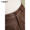 冬上新显瘦显高轻奢垂顺气质休闲皮裤3254064 商品缩略图4