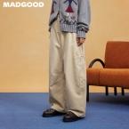 马得工地/MDGDKZ14032/绳绣纱卡长裤 商品图0