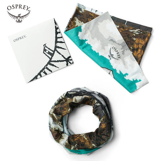【正品现货！】OSPREY x DULANI 运动围脖面罩 防晒骑行户外魔术头巾（TBZG） 商品图2