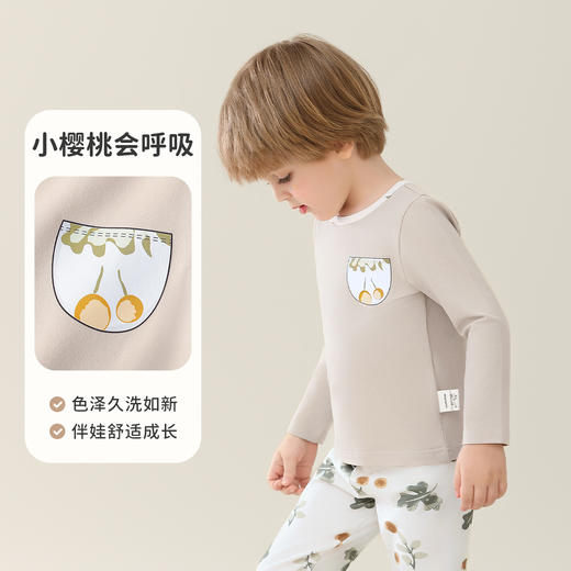 【90-140】【MQDmini】男童保暖内衣秋衣秋裤套装 商品图3