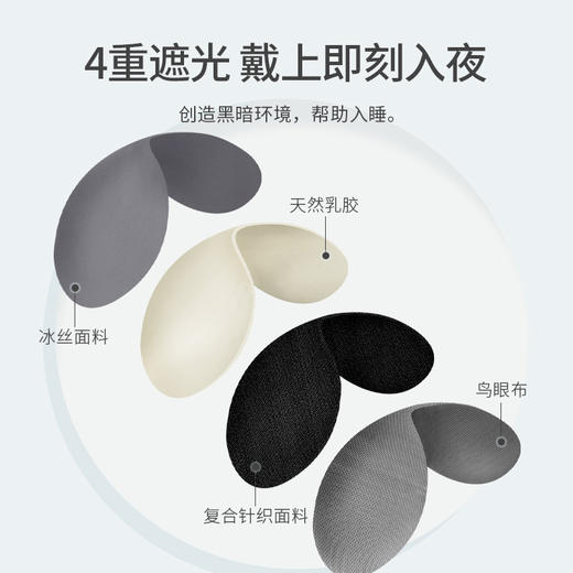 佳奥 乳胶眼罩 灰色J36A05AB4 商品图1