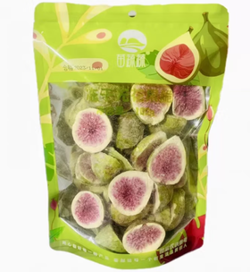 苗蔬蔬冻干无花果脆100g