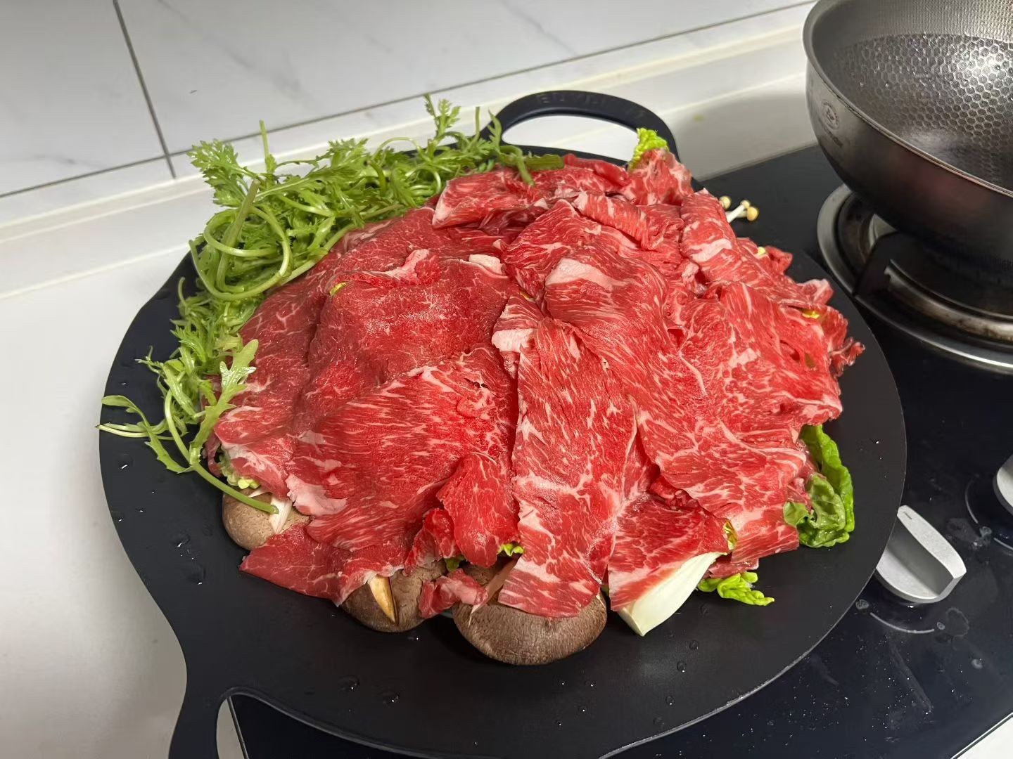 【安格斯翼板肉/羽下肉】原切肉卷，产地：乌拉圭，300g/盒，特价59元