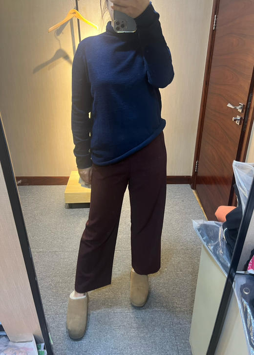 【真心推荐爆款】水淼2025冬新款堆堆领毛衣1788 商品图1