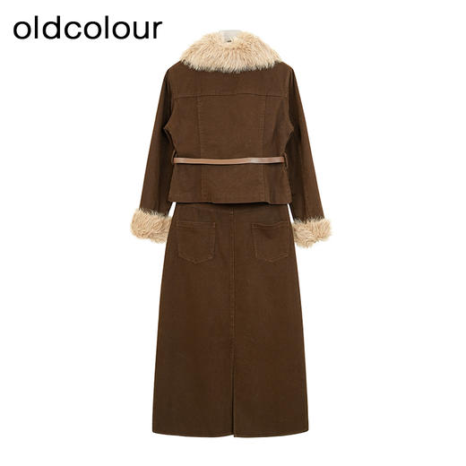 oldcolour欧珂冬季时尚气质休闲套装（上装+下装）女BQ481405A1 商品图1