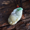 【天然正品】天然细腻糯种福禄寿寿星公（福寿安康）翡翠吊坠项链280325AH52 特价 商品缩略图4