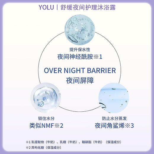 YOLU舒缓夜间护理沐浴露 440ml【BS】 商品图6