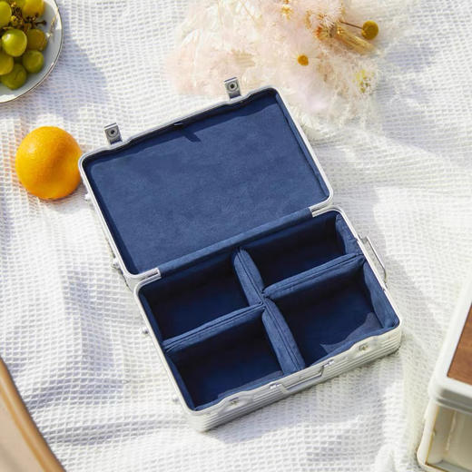 拙鱼 云淡风轻系列贴身随行箱 旅行茶具 收纳储存小行李箱 商品图3