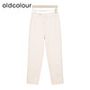 oldcolour欧珂冬季百搭简约休闲通勤日常纯色长裤女BR420701A1 商品缩略图0
