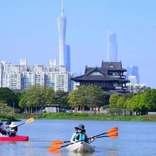 【周六日出团】 海珠湖·桨板运动亲子半日营 |  4KM 超长水上探索海珠湖，解锁新潮桨板运动，近距离感受湿地自然生态！ 商品图1