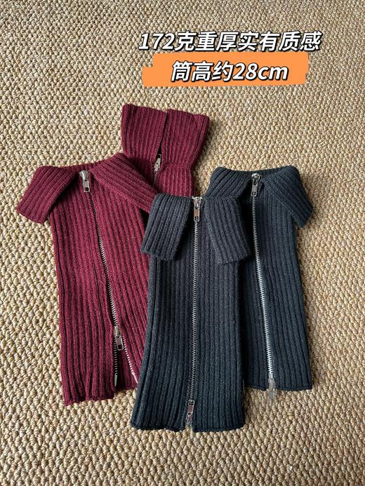 秋冬穿搭的灵魂单品——慵懒堆堆袜套 ｜日本品牌袜饰同供应链，显瘦保暖显腿直时髦吸睛 ，一条有设计感的袜套，瞬间就能把普通打底裤/光腿神器穿出高级感！ 商品图5