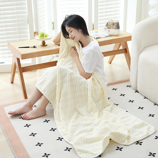 巨软‼️毛巾界大水牛🐮比纸尿裤还吸水🚿【星辰狐-7A竹节珊瑚绒浴巾三件套】49.9带走两套 加大加厚款7️⃣A级抗菌A类母婴级珊瑚绒面料超厚实舒服☁️蓬松柔软糯糯超舒服 商品图2