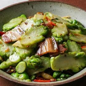 “阿德童年”儿菜炒酱肉