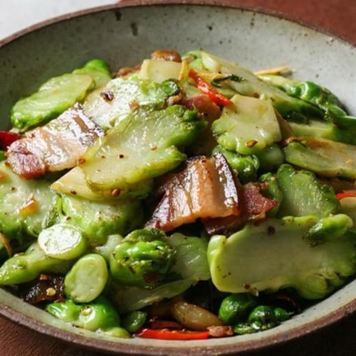 “阿德童年”儿菜炒酱肉 商品图0