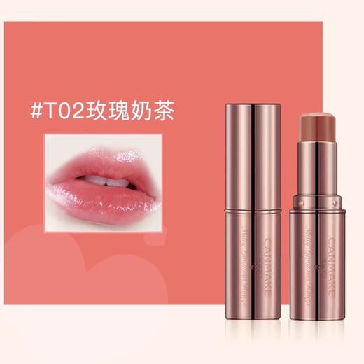 CANMAKE井田日本爱心口红05/t02/t03/t04显白纯欲小金管唇膏滋润保湿女 商品图2