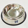 不锈钢狗碗猫碗防打翻宠物碗单碗食盆猫咪粮盆大型犬防滑狗狗用品 商品缩略图1