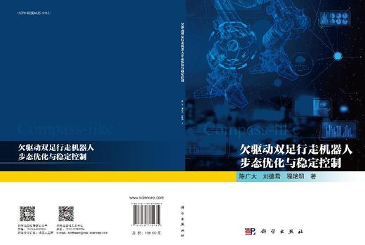 欠驱动双足行走机器人步态优化与稳定控制 商品图3