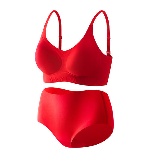 新年开运红装🍎把锦鲤穿在身上💰49.9🉐1套『本命红幸运礼盒内衣套装』新的一年让你从头红到脚！幸运暴击！吸金开运！🔆财运从“底”开始 ⚠新年红套装＝内衣➕内裤💓一套配齐 商品图5