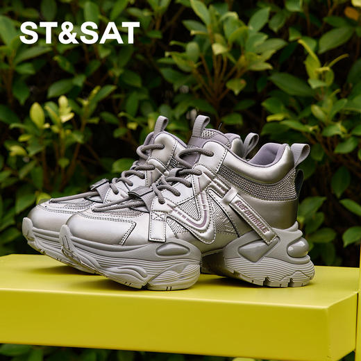 【绒里可选】星期六机能风时髦厚底老爹鞋SSD3112599/SSD311D599 商品图6