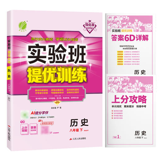 【 人教版】2026年春 实验班提优训练八年级历史(下) 商品图4