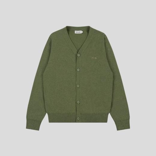 GOODBAI ‘RETRO LOGO’胸前刺绣毛织开衫 商品图3