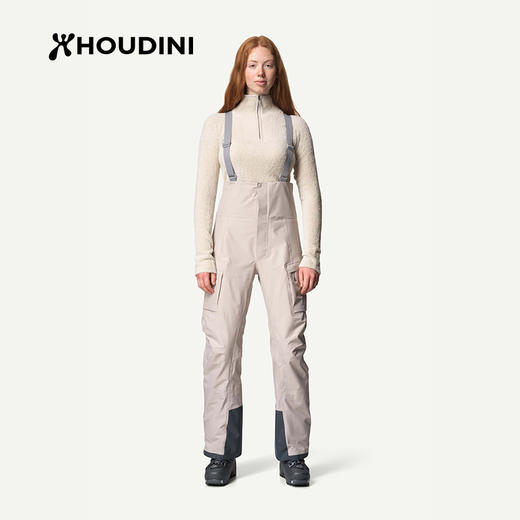 HOUDINI胡丁尼Rollercoaster Bib云霄户外女单双板背带滑雪裤 800061 商品图2