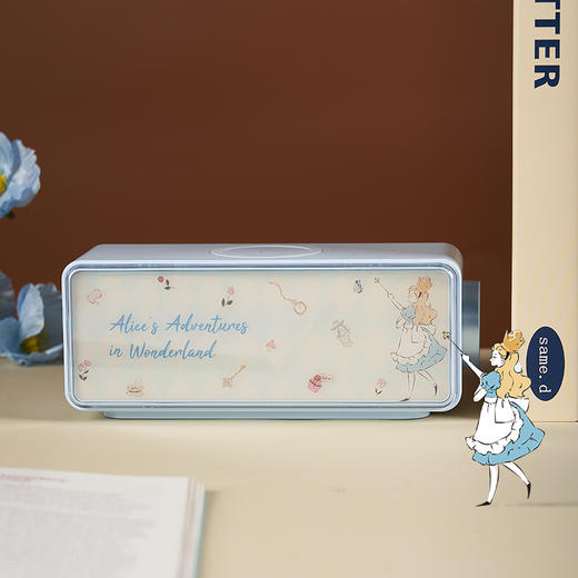 大英博物馆 爱丽丝漫游奇境系列 白噪音蓝牙音响无线充氛围灯 商品图2