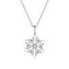 【冰雪之爱】S925纯银凛冬爱心雪花项链【DML-A4809】 商品缩略图4
