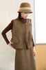 Le Malene 咖色法式复古气质半裙三件套装 21889 商品缩略图5