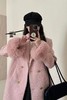 amadella 浪漫粉色毛呢中长款大衣外套 21340 商品缩略图4