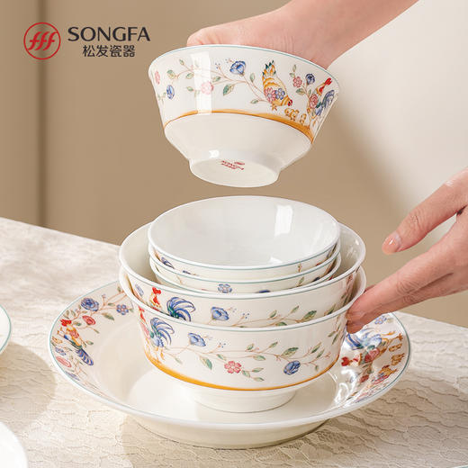 46头晨歌骨瓷釉中餐具 商品图5