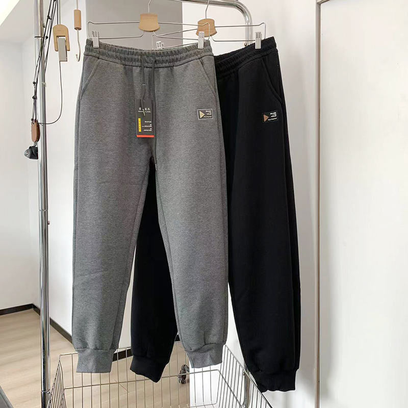 太厚实啦！ 加厚羊羔绒内里男士卫裤！