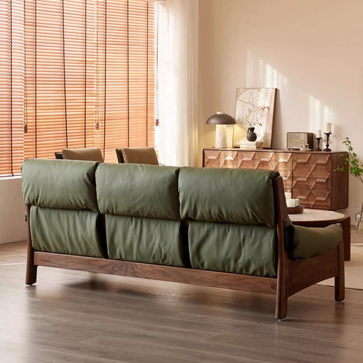 【中古风-沙发SH-21】中古/柔软/北美黑胡桃/沙发 商品图4