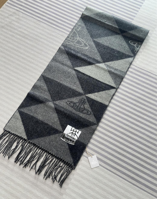 土星西太后格子围巾羊毛 商品图0