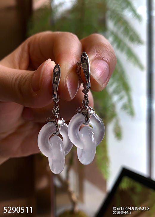 5290511，双环耳坠。具体价格微信操作 商品图5