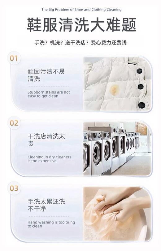【祛派·羽绒服清洗剂】（3瓶200ml+1喷头）！ 商品图5