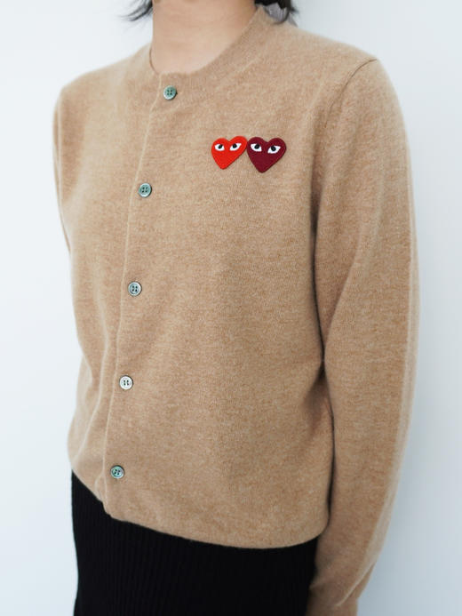 【秒杀价已调 直接拍】左右双心和上下双心 2款 川久 羊绒开衫 70%羊毛 30%羊绒 经典不变 从18穿到80岁 商品图12