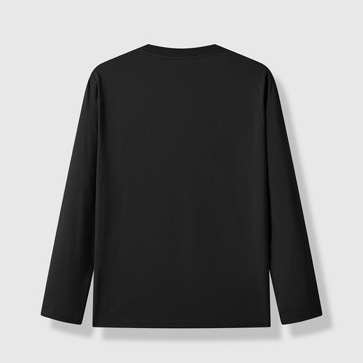 GXG男装【100%棉】秋季时尚简约印花男式圆领百搭长袖t恤K&C 商品图1