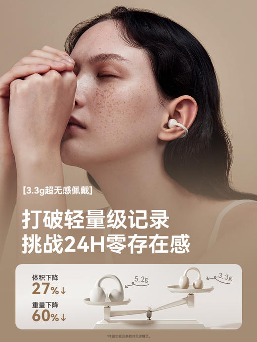 塞那sanag  Z37耳夹式蓝牙耳机无线开放式不入耳 商品图1
