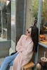 LNNNS 知性优雅粉色中长款针织开衫 21399 商品缩略图2