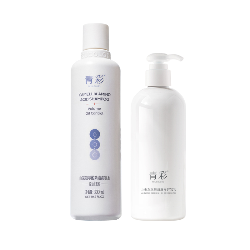 买1送1 买山茶洗发水300ml+送山茶护发乳  A-5537（效期洗发水28-6/护发乳27-5）